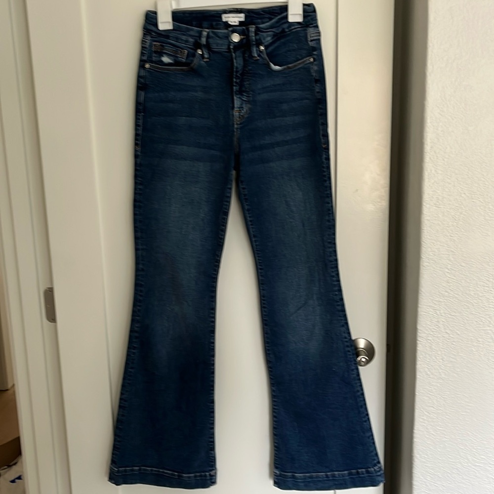 Good American flare denim